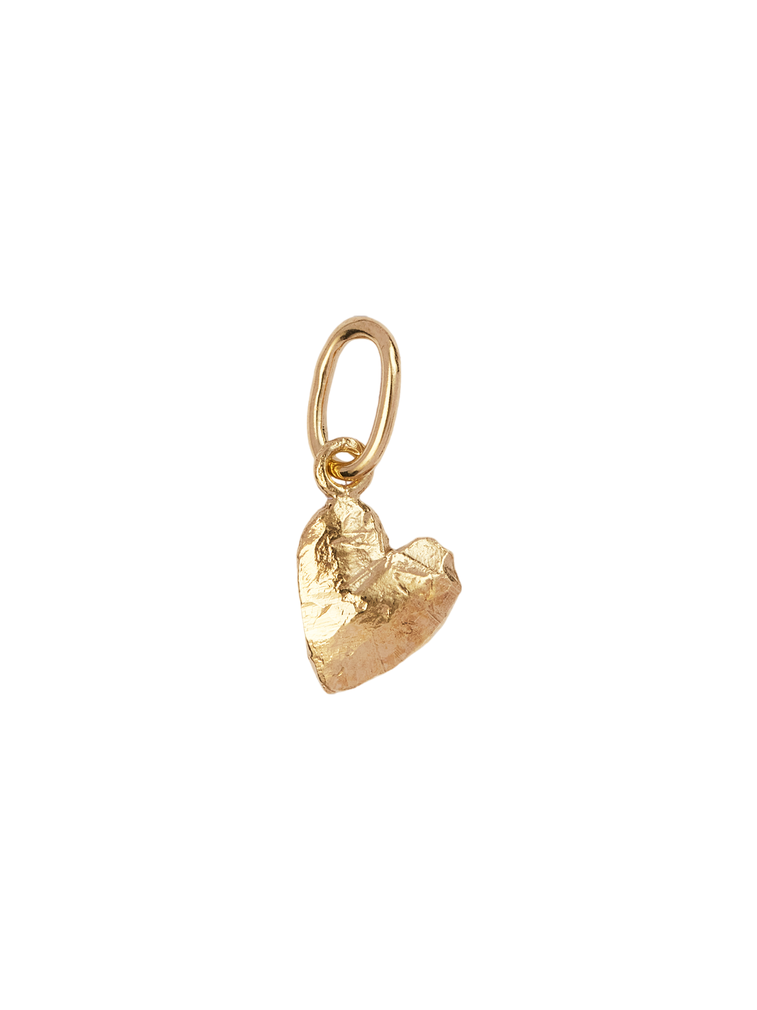 Lucky heart pendant in 18k yellow gold